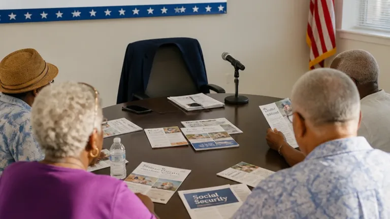 Rep. Bobby Scott discusses Social Security’s future with Hampton beneficiaries