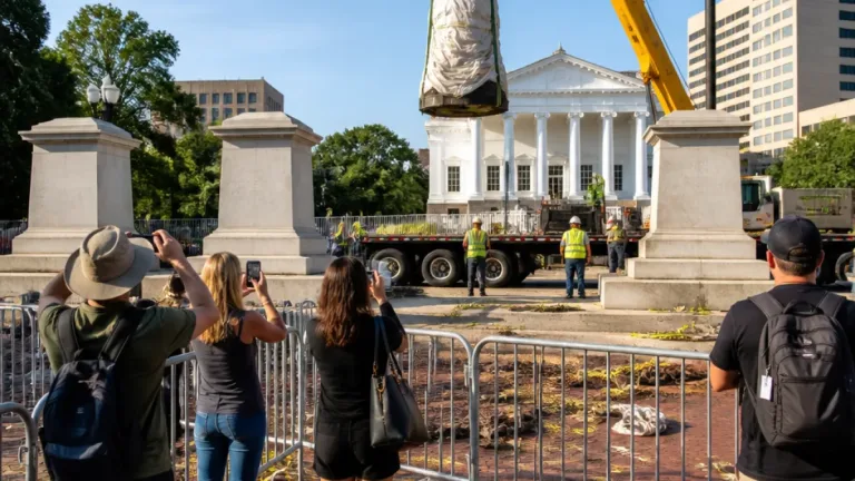 Richmond sees Confederate statues removed from Capitol Square after budget provision