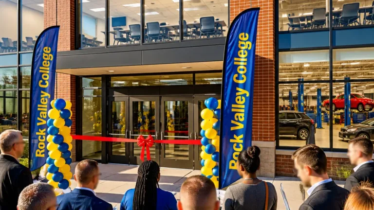 Rockford welcomes new Rock Valley College Downtown West Campus, expanding training and learning downtown