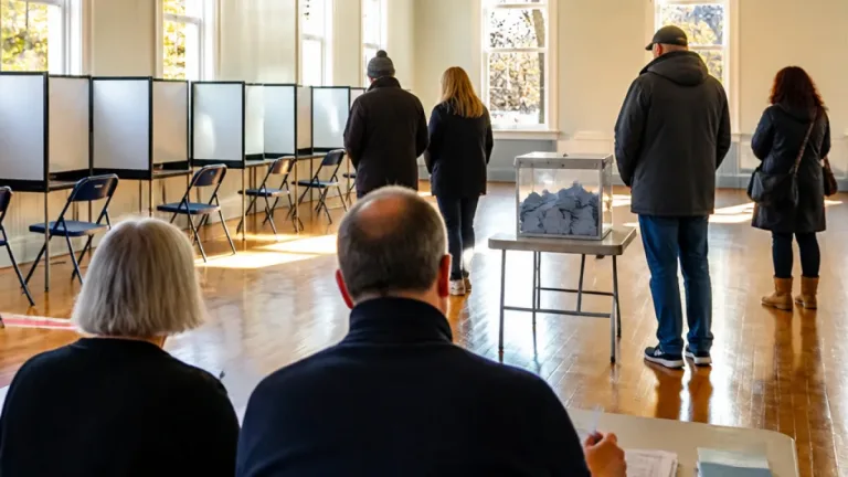 Rutland poll workers report sparse turnout during summer primary; midday counts remain low