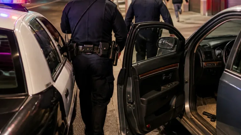Santa Ana police arrest two men on firearm charges after traffic stop; one on probation