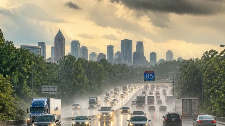 Scattered storms, gusty winds and heat risks expected across north and central Georgia