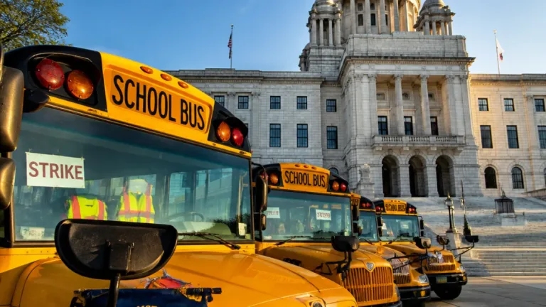 School bus drivers prepare to strike, risking student transportation across Rhode Island