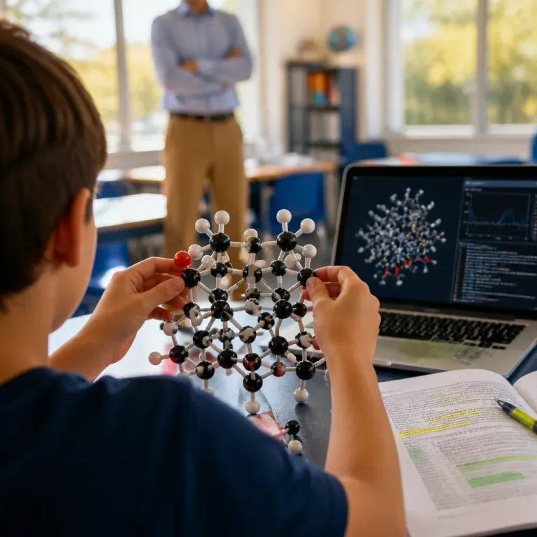 Kansas fifth-grader becomes co-author after building never-before-seen molecular structure