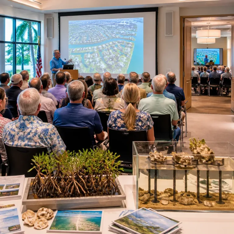 Scientists and community push for research, nature-based fixes at Marco Island canal symposium