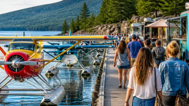 Seaplanes Return to Moosehead Lake for 52nd Annual Fly-In, Boosting Local Tourism