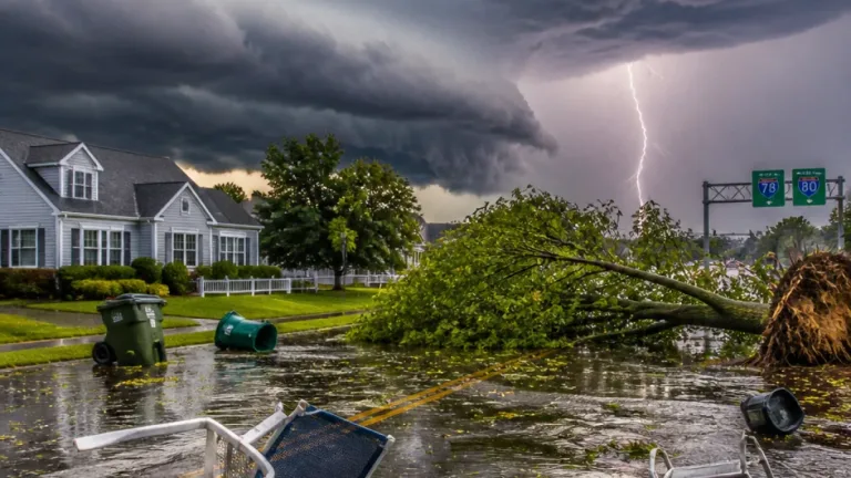 Severe storms, damaging winds and flash flooding possible across New Jersey this week