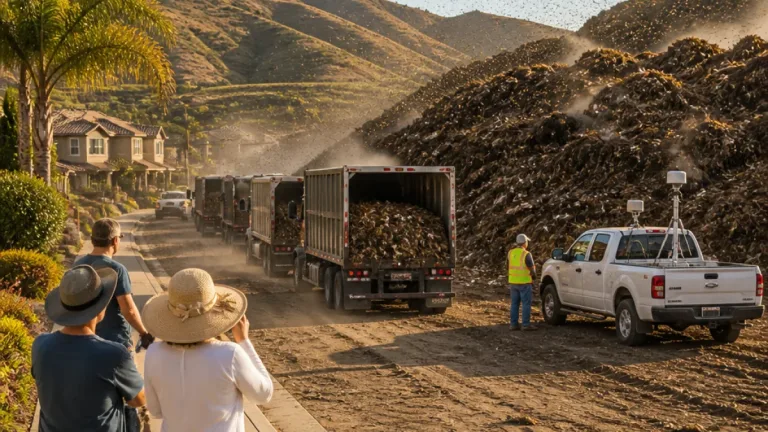 Simi Valley residents complain of foul odors after spoiled food from Boyle Heights fire hauled to local landfill