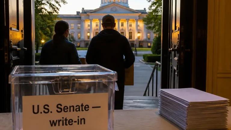 Six write-in candidates qualify in Maine Senate race, triggering ranked-choice contingency