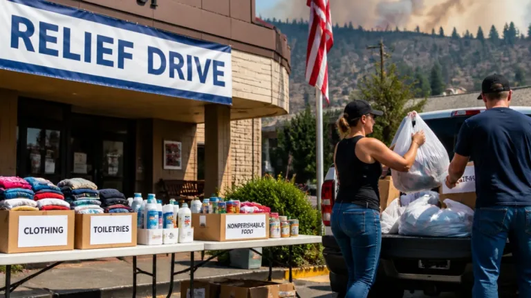 Spokane VFW Post mobilizes relief drive for Spokane Complex Fire survivors