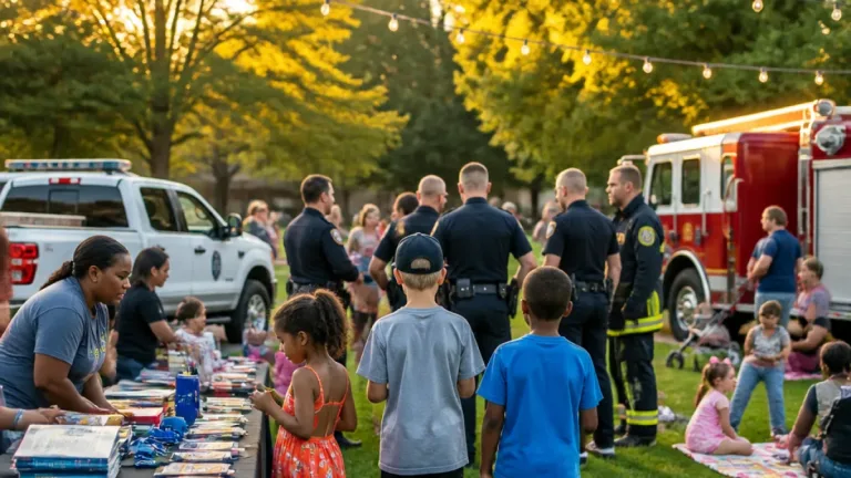 Springfield residents, officers meet at East Springfield National Night Out
