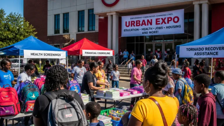 St. Louis families find free school supplies, health and recovery help at Urban League expo