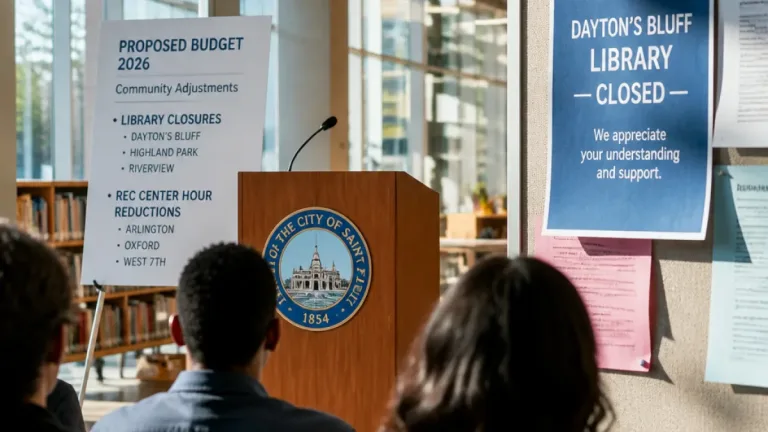 St. Paul mayor proposes closures, cuts to libraries and rec centers amid $26M gap