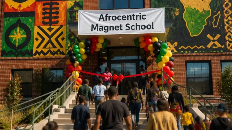 St. Paul opens Benjamin E. Mays Afrocentric Magnet School in Rondo to serve 300 students