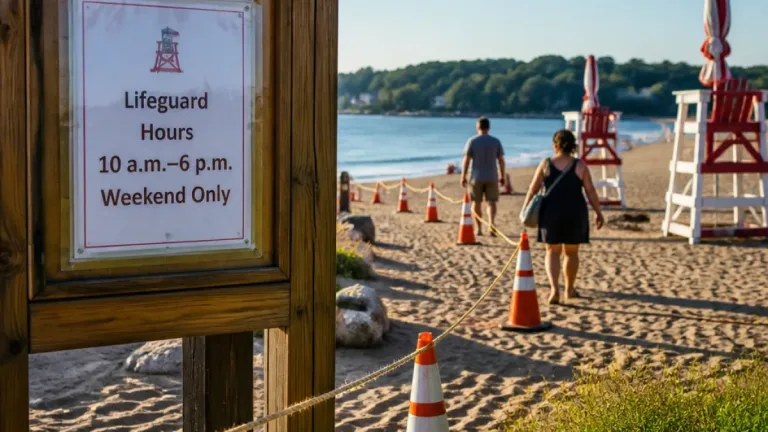 Stamford adjusts beach lifeguard schedule as summer winds down