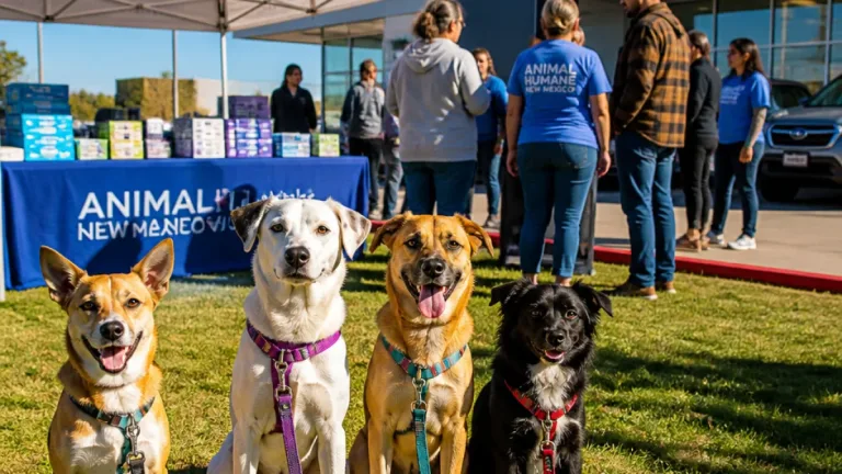 Subaru partnership brings pets, funding and free care to Albuquerque shelter adoptions