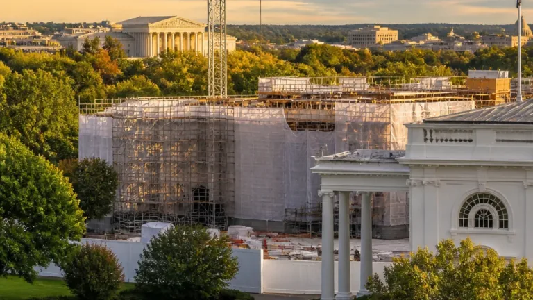 Supreme Court temporarily allows White House ballroom construction to proceed, citing standing