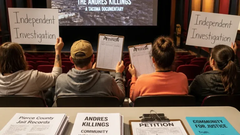 Tacoma screening of documentary intensifies calls for probe into death of Ronald Amir Harris
