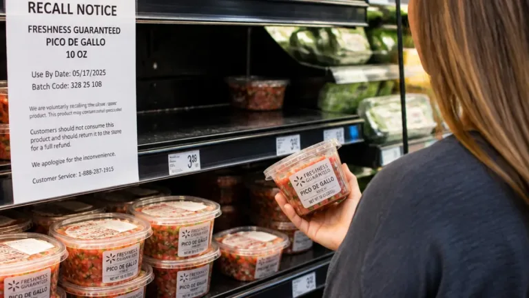Taylor Farms recalls pico de gallo sold at Oklahoma Walmarts over Salmonella concern