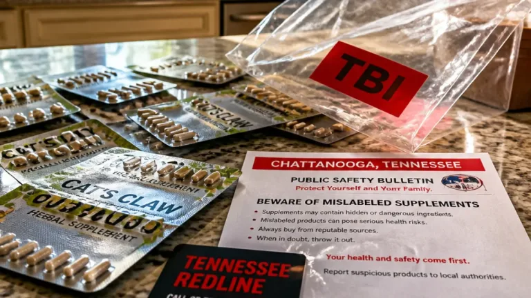 TBI warns mislabeled 'Cat’s Claw' supplements in Tennessee may contain illegal kratom