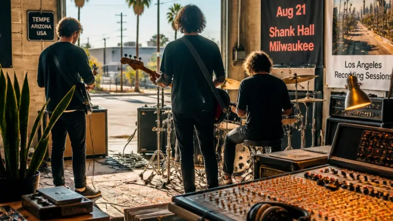 Tempe rock trio The Black Moods lean into 'adult Disneyland' sound ahead of Milwaukee return