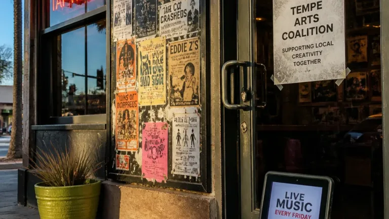 Tempe venue pushes back on AI-made band flyers, teams with local arts group