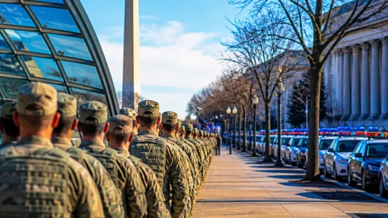 Thousands of Guardsmen Patrol D.C., but records show they seldom appear in criminal cases