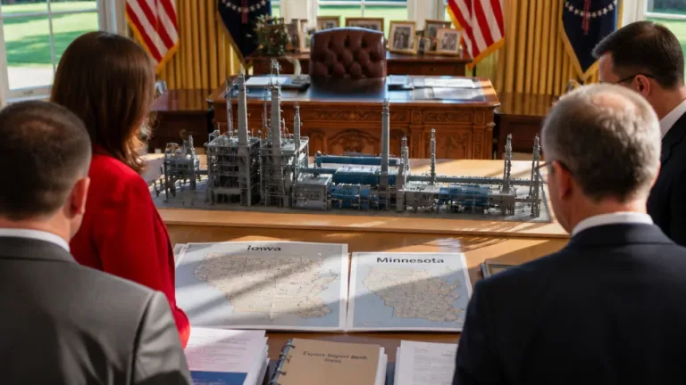 Trump announces $15 billion steel mill project tied to Iowa, promising 1,750 jobs