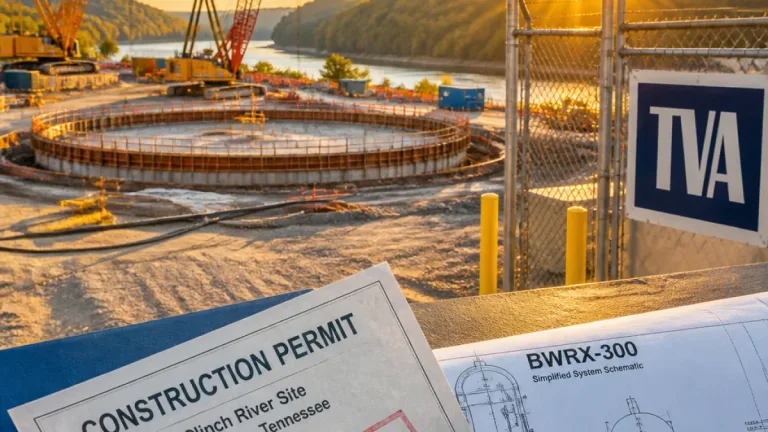 TVA cleared to build advanced small reactor at Clinch River, a first for U.S. utilities