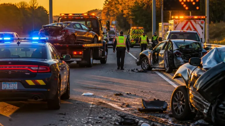 Two killed, I-290 eastbound shut for hours after multi-car crash in Marlboro