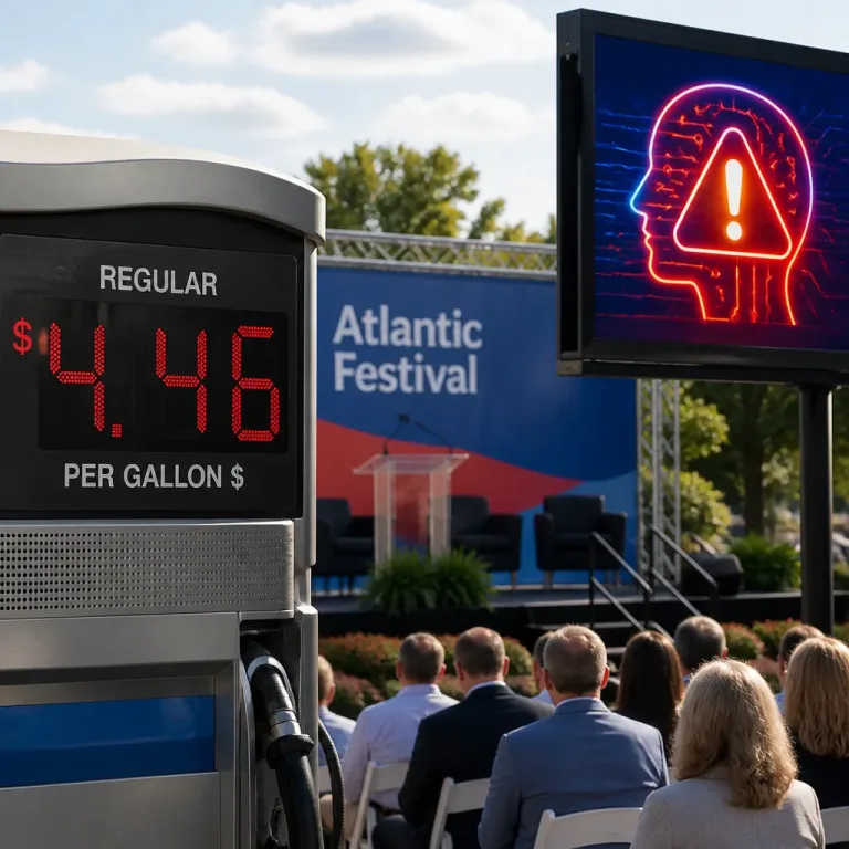 Sen. Mark Kelly Rebukes Trump on AI as U.S. Gas Prices Near Yearly Highs