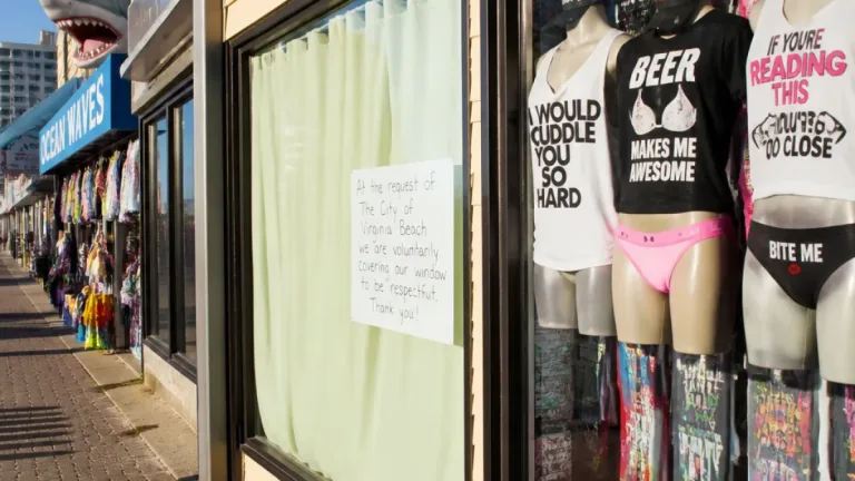 Virginia Beach grapples with vulgar storefront displays at Oceanfront a year after resolution