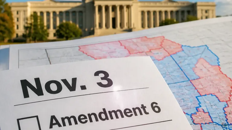 Voters could make future congressional redraws far harder with Amendment 6 and Proposition A