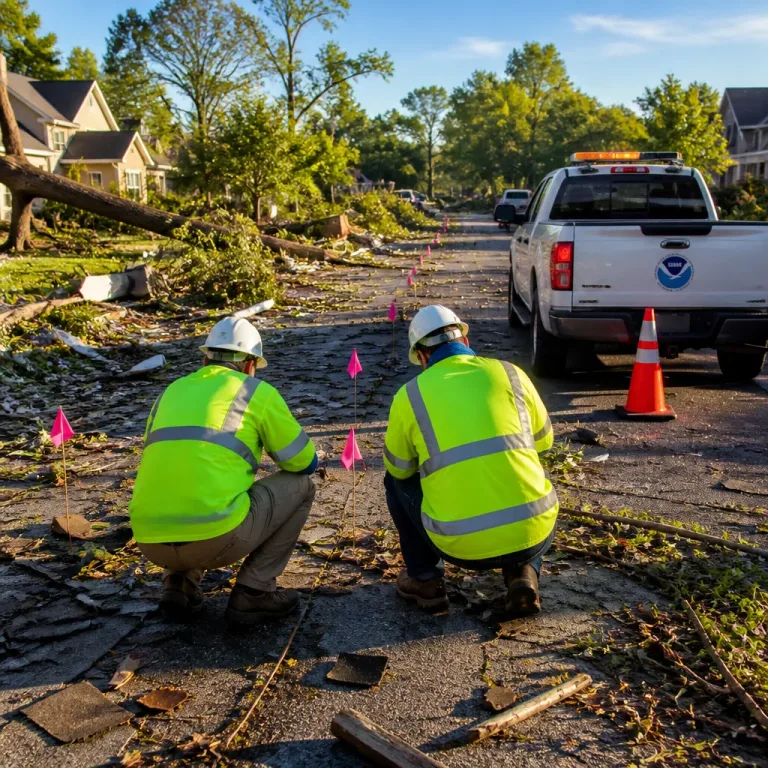 How the NWS determines whether a tornado actually touched down