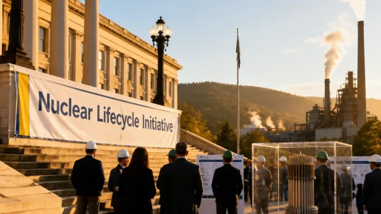 West Virginia signs on to federal nuclear lifecycle initiative, aims for new jobs and industry