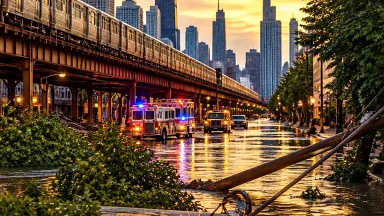 Widespread storms knock out power, halt flights as tornado warnings blare across Chicago region