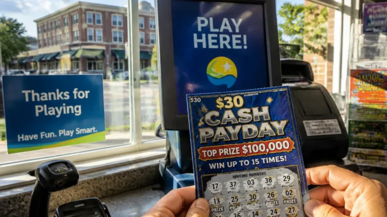 Wilmington man claims $100,000 scratch-off top prize, nets $72,018 after taxes