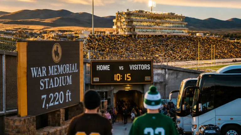 Wyoming to host Hawaii in pivotal Mountain West matchup at 7,220-foot War Memorial Stadium