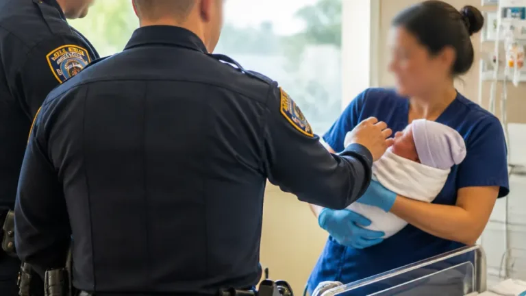 Yonkers officers reunited with baby they rescued after infant found abandoned in building