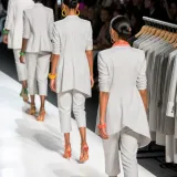 Michael Kors signals return of 2010s business-casual at NYFW with capris and cropped blazers
