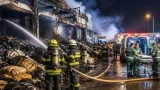 Butterworth factory blaze destroys 80% of premises; owner suffers burns