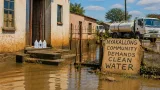 Residents of Nyakallong say poisoned water, sewage and mining discharge ruin homes and health