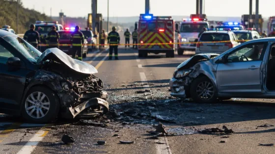 Eight killed, including two children, in head-on crash on N17 near Ermelo