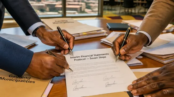 Gauteng adopts seven-step financial protocol to reverse years of poor audit outcomes