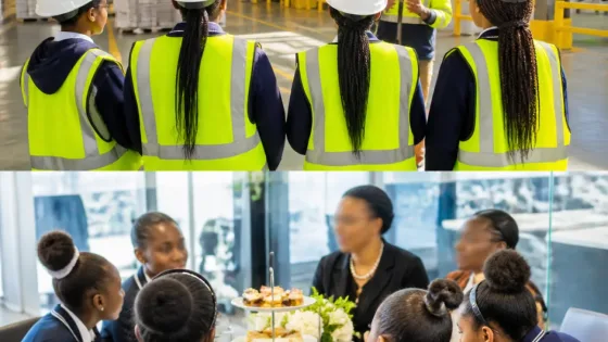 Germiston learners gain workplace insight as Etex marks Women’s Month