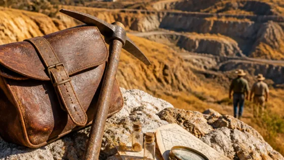 Krugersdorp's early quartz finds helped spark the Witwatersrand gold rush