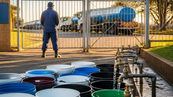 Ladysmith residents face water interruptions amid security company salary dispute