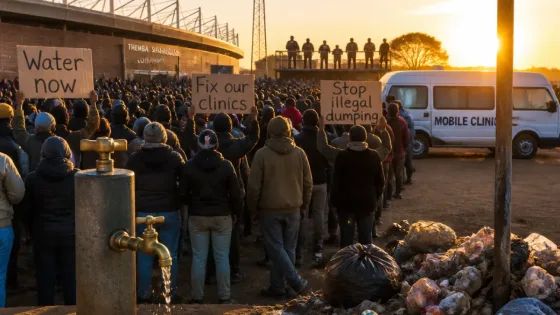 Middelburg residents press for action on water, clinics and crime at provincial public hearing