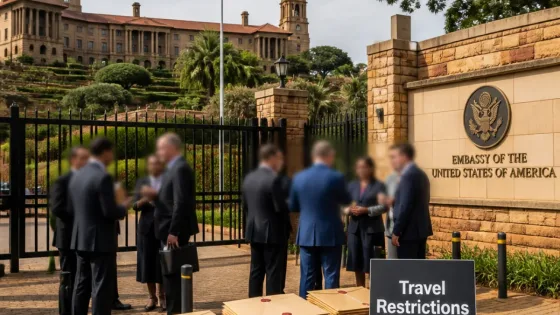 Pretoria rejects US visa restrictions, calls for diplomatic resolution
