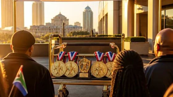 Sandton athlete Xola Magwaza returns as two-time natural bodybuilding world champion